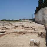 Il sito archeologico fu scoperto durante i lavori di ampliamento del nuovo camposanto, attorno al 2000. Le sue tombe a fossa, ripulite dalle sterpaglie, divennero subito oggetto di studio
